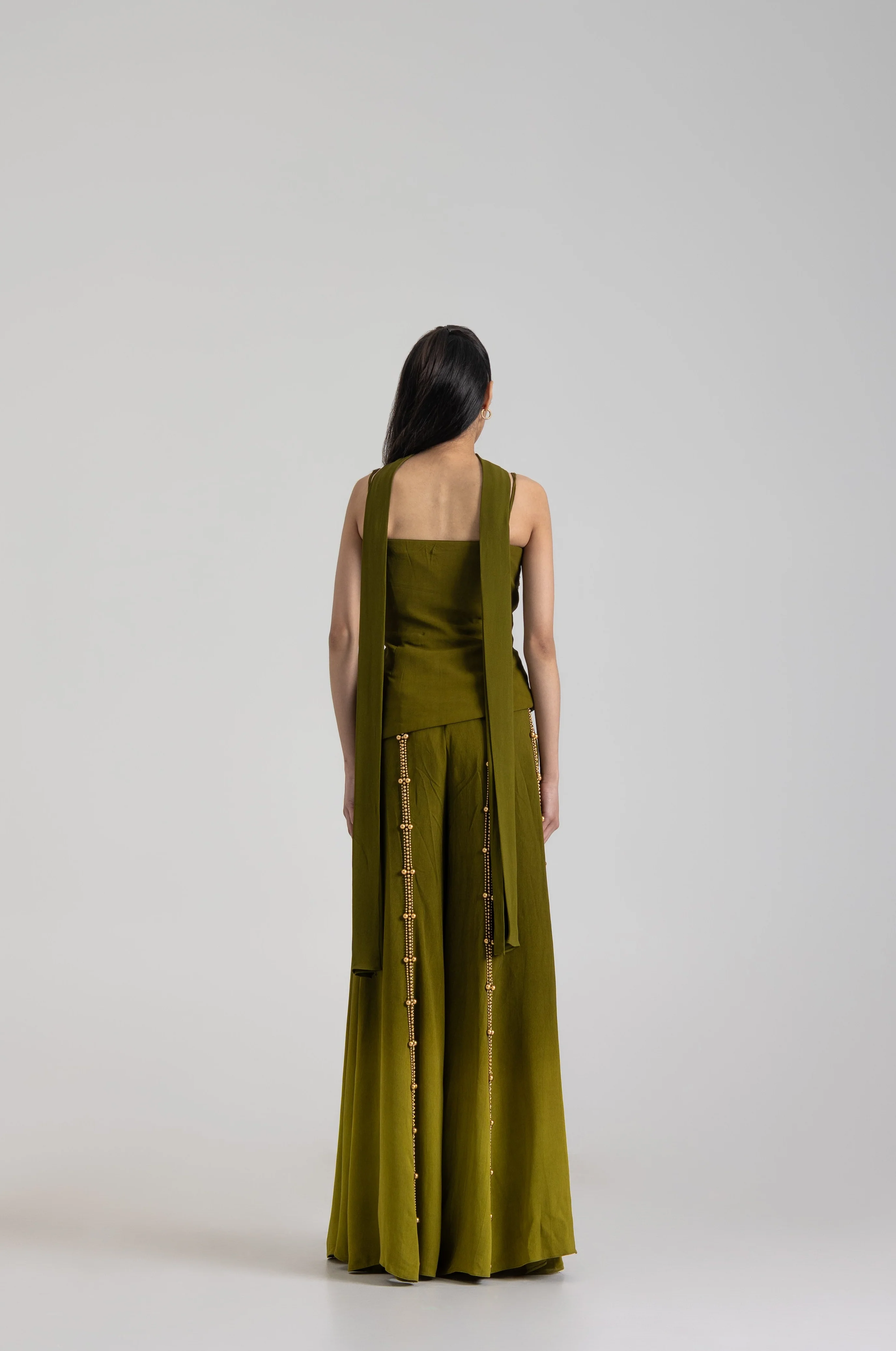 Olive Sharara set - Image 5