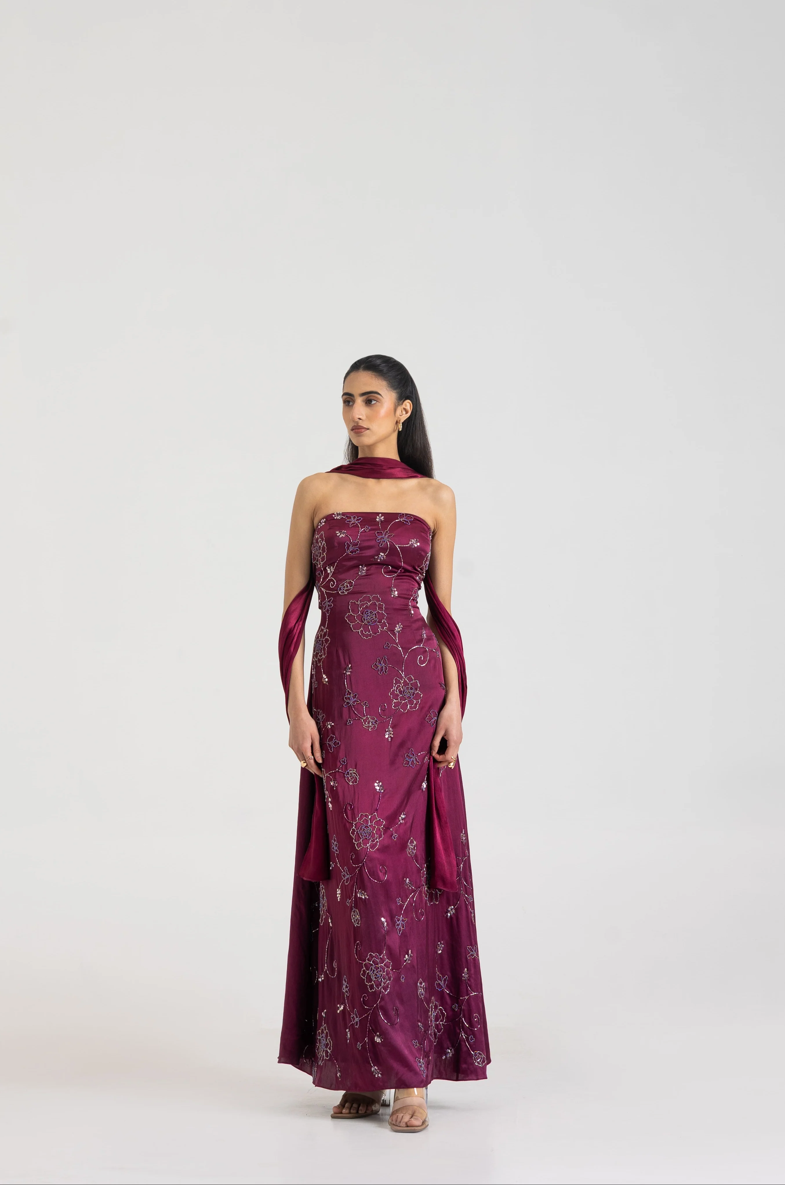 Plum bloom dress - Image 3