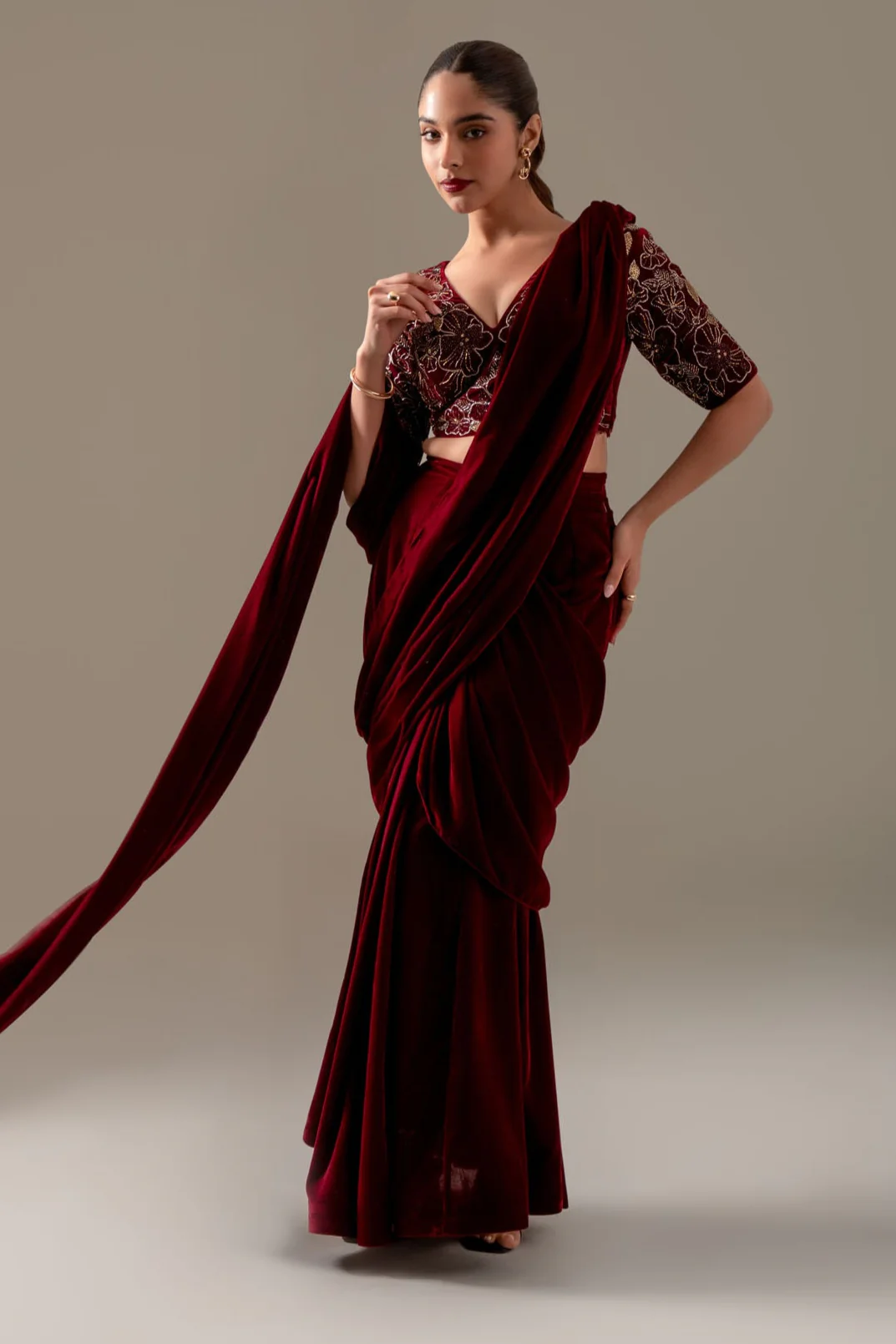 Velvet Royale Saree